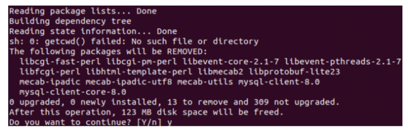 在Ubuntu服务器中完全卸载MySQL - 小浪云数据