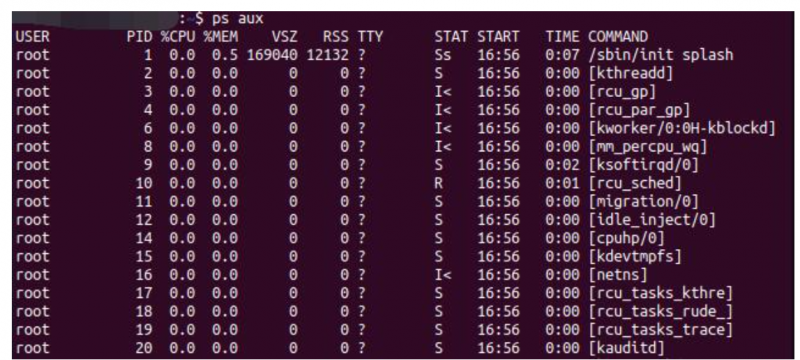 云服务器在Linux中CPU和内存使用前10的进程