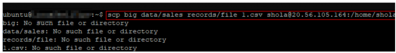 在Linux中对Scp路径中的空格进行转义？